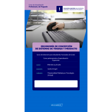 Ergonomía de la Concepción de Sistemas de Trabajo y Productos 