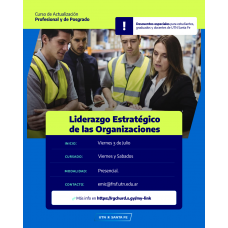 Liderazgo estratégico de las organizaciones  
